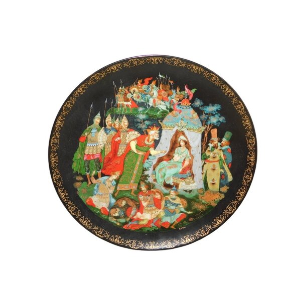 Vintage Set of 12 of Tianex Russian Legends Collector plates 1988-90Bradford - Picture 8 of 16